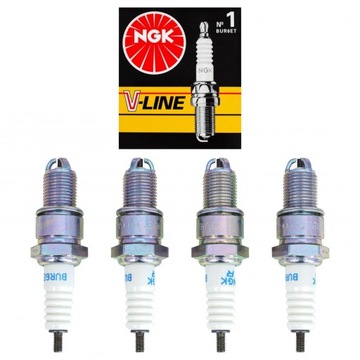 СВЕЧИ ЗАЖИГАНИЯ NGK V-LINE 1 BUR6ET 2876 3 ЭЛЕКТРОДА