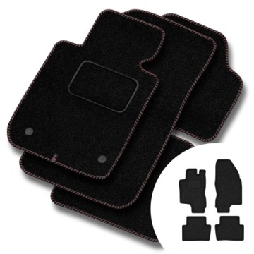 Velurové koberce Streak pro Volvo S80 I 1998-2006