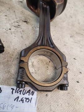 ШАТУН + ПОРШЕНЬ OE 03CD W071 1.4 TSI CAV VW TIGUAN I 11 лет