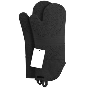 Термостойкие силиконовые прихватки, гибкие, комплект из 2 шт.