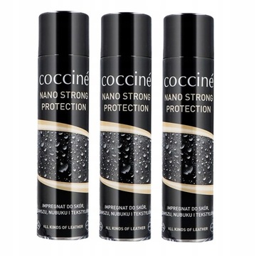 3X ZESTAW NANO PROTECTOR WODOODPORNY IMPREGNAT 400