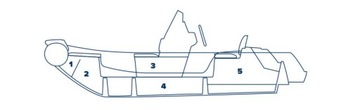GRAND Golden Line G420 RIB Ponton Лодзь Моторная лодка