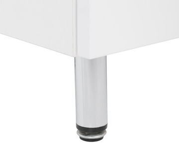 Szafka stojąca LUPO biała z umywalką 60 cm