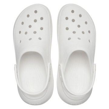 CROCS DAMSKIE CHODAKI NA PLATFORMIE PIANKOWE KLAPKI LEKKIE BUTY r. 39/40