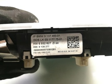 BMW 3 SERIES ZADNÍ LAMPA DO ČTENÍ NA STŘECHA
