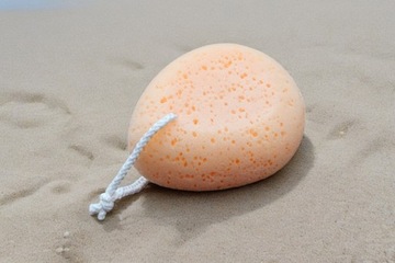 Губка для мытья тела KILLYS Everyday XXL с активированным углем, графит