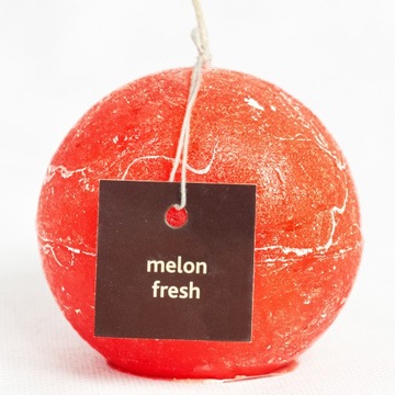 ŚWIECA ZAPACHOWA ŚWIEŻY MELON kula 60 mm melon fresh Pro-Candle