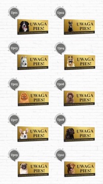 Алюминиевый знак ВНИМАНИЕ ПЛОХОЙ ДОБЕРМАН СОБАКА