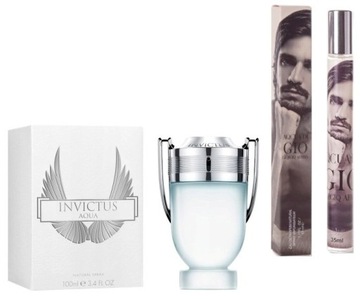 INVICTUS AQUA - PERFUMY MĘSKIE 100ml + 35ml