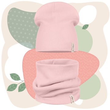 КОМПЛЕКТ ЖЕНСКИЙ, РОЗОВЫЙ, ХЛОПКОВАЯ ЮБКА, ШАПКА, ДВОЙНОЙ ЗИМНИЙ МАТЕРИАЛ