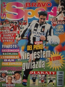 Bravo Sport 6 1998 plakaty