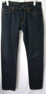 ABERCROMBIE & FITCH W29 L32 PAS 80 spodnie męskie proste