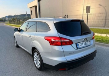 Ford Focus III Kombi Facelifting 1.5 EcoBoost 150KM 2015 Ford Focus TITANIUM 1.5EB 150ps 6biegow Bezwypadkowy Serwisowany 1Wlascici, zdjęcie 5