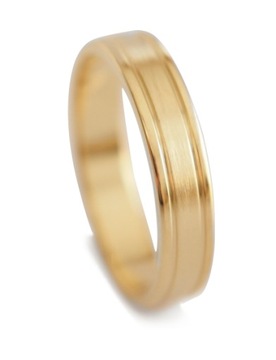 OBRĄCZKA ZŁOTA- ŚLUBNA 4 MM PRÓBA 333