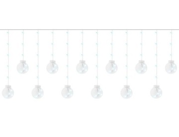 СВЕТОВАЯ ЗАНАВЕСА-фонарики 108LED БЕЛЫЕ 2,6м