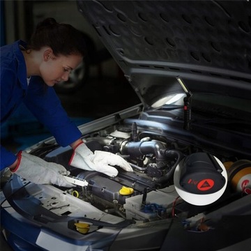 COB МАСТЕРСКАЯ ЛАМПА ФАКЕЛ С МАГНИТОМ + КРЮК | USB 5в1 ДЛЯ МАСТЕРСКОЙ