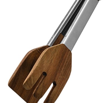 Щипцы кухонные Щипцы сервировочные Многофункциональный салатник из акации