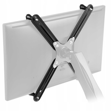 Uchwyt do Monitora bez otworów VESA 13-27 Spacetronik do 8 kg adapter