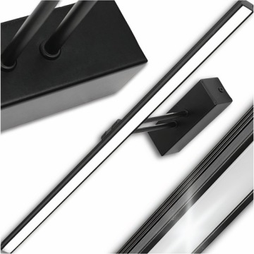 Бра Для ванної Настінний Led Лампа Над Дзеркало Шафку Чорний Лампа Міцна