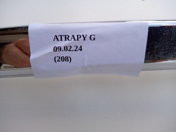 CHRÓM MŘÍŽKY CHLADIČŮ RÁMEČEK VOLVO S60 V60 II 31656744