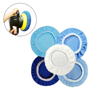 5 шт. автомобильная полировальная подушечка портативная для 7-8 дюймов