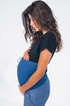 Ciążowe damskie spodnie dresowe bawełniane L