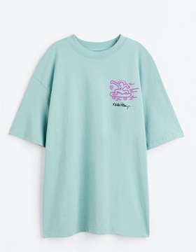 H&M t-shirt dla chłopca luźny 158-164 12-14 l Keith Haring D84