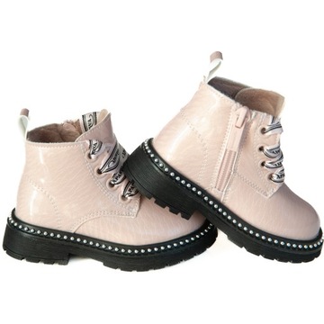 APAWWA УТЕПЛЕННЫЕ БОТИНКИ ДЛЯ ДЕВОЧЕК, размер 21