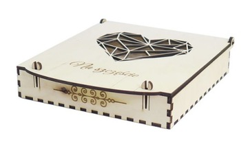 ПОДАРОЧНАЯ КОРОБКА СКРЕТЧ-КАРТА СВАДЬБА ЛОТТО PP2