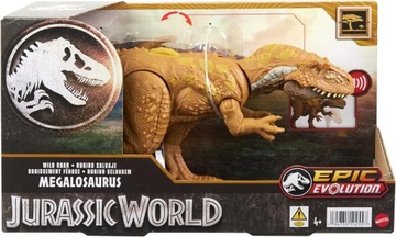 Mattel Jurassic World Epic Evolution Dinozaur Megalosaurus HTK73 Dźwięk