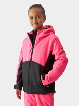 ДЕТСКАЯ ЗИМНЯЯ КУРТКА С КАПЮШОНОМ ДЛЯ ДЕВОЧЕК 4F AW23F292