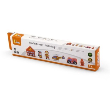 VIGA DREWNIANE FIGURKI - STRAŻ POŻARNA 50815