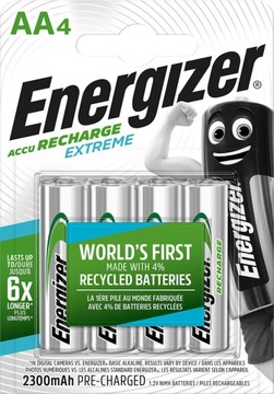 4x akumulator AA HR6 ENERGIZER NiMH 2300 mAh