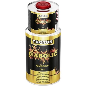 TROTON DIABOLIC lakier akrylowy połysk 1l + 0,5l
