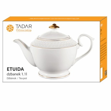 КОФЕМНЫЙ КУВШИН, чайник фарфоровый Tadar 1.1