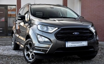 Ford Ecosport II SUV Facelifting 1.0 EcoBoost 125KM 2018 Ford EcoSport ST-line Idealny LED skora ALCANTARA navi. Benzyna 125KM, zdjęcie 12