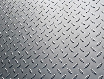 Blacha stalowa ryflowana 3mm formatka 250x1000mm