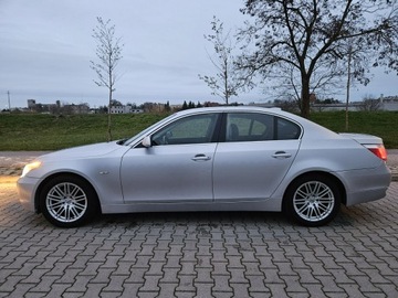 BMW Seria 5 E60 Sedan 2.5 525i 218KM 2007 BMW 525 218PS Zadbany Serwis Rata550zł, zdjęcie 11