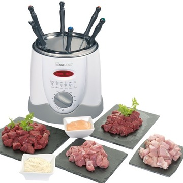 ZESTAW DO FONDUE 2W1 FRYTKOWNICA FRYTKOWNICA CLATR