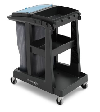 Numatic EM1 RUST RESISTANT Тележка для чистки с полками для мешков для мусора