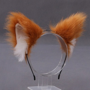 COSPLAY FURRY USZY USZKA NA OPASCE KOT LIS FUTRZAK