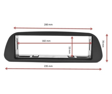 РАМКА РАДИО1DIN MERCEDES SPRINTER 00-05 61360