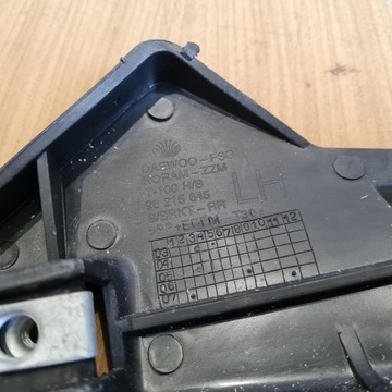 DAEWOO LANOS DRŽÁK NÁRAZNÍKU VÝZTUHA LEVÝ ZADNÍ 96215645 NOVÝ !