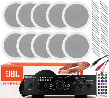 NAGŁOŚNIENIE SUFITOWE JBL 10.0 BLUETOOTH RADIO USB