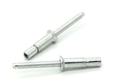Nity Nit stożkowy strukturalne aluminium 6.4x17