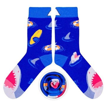 CUPOFSOX KOLOROWE SKARPETY W REKINY 37-40