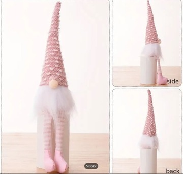 САНТА, ГНОМ, ГНОМ, РОЖДЕСТВЕНСКИЙ ПОДАРОК, СИДИТ