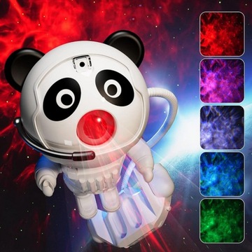 PROJEKTOR ASTRONAUT GALAXY ODTWARZACZ MUZYKI GŁOŚNIK Z PILOTEM LAMPKA NOCNA