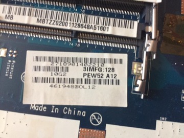 DA0R23MB6D0 649950-001 МАТЕРИНСКАЯ ПЛАТА HP G6