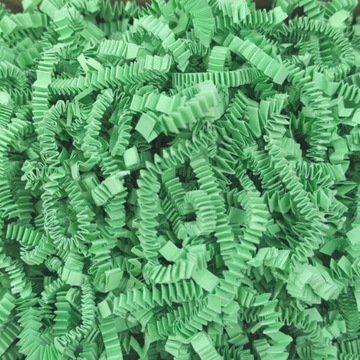 Wypełniacz ekologiczny papierowy paczek ZigZag Delux wiórka miętowy - 1kg